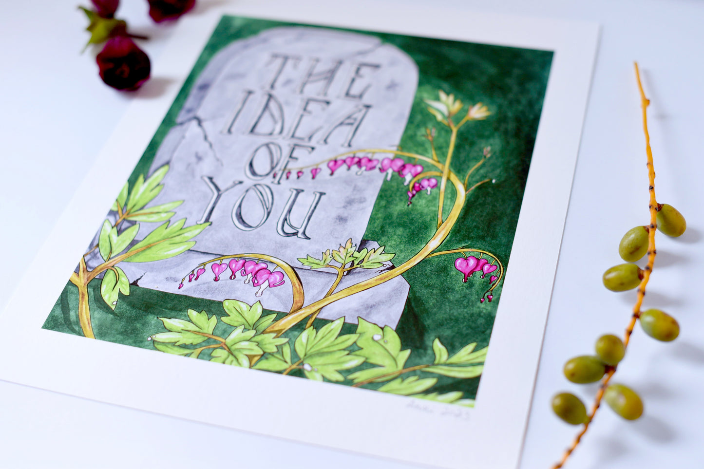 "The Idea of You" - signed art print