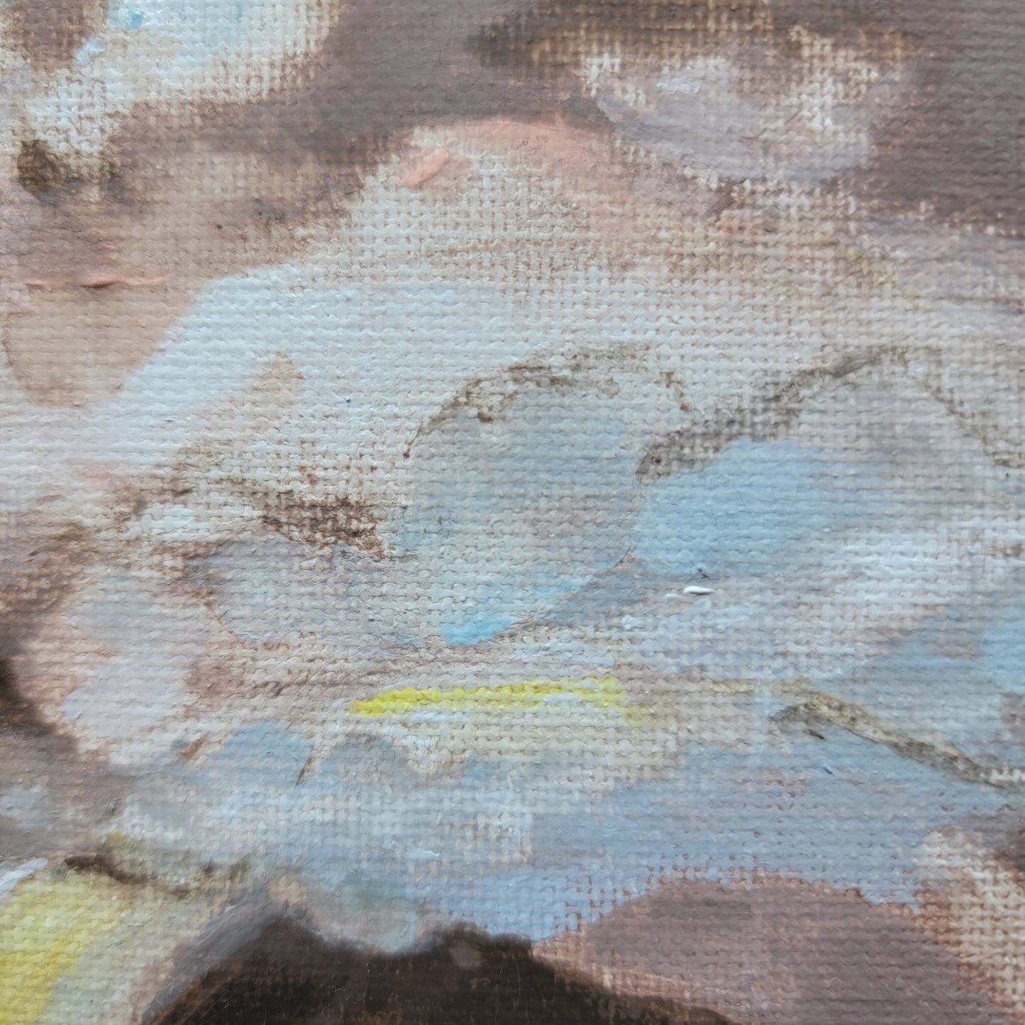 "Another World's Lullaby" original 6x6" painting